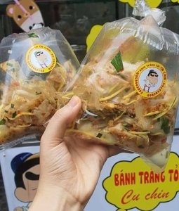 Bánh Tráng Tỏi Cu Chin, Bánh Tráng Tỏi Ngon Tân Phú
