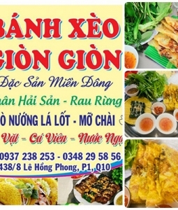 Bánh Xèo Giòn Giòn Đặc Sản Miền Đông Ở Sài Gòn