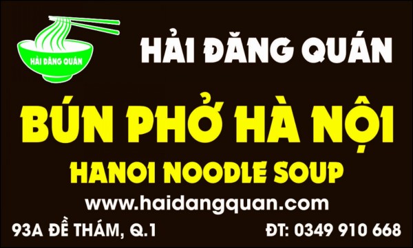 Quán ăn, ẩm thực: Quán Bún Bò, Phở Bò Ngon Quận 1 Haidangquan