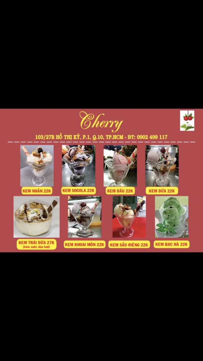 Cherry Tea - Quán Kem, Trà Sữa Ngon Hồ Thị Kỷ Quận 10 Z2278190944209_db1d715c6f0f29d9cc5e23bda3a4d19b