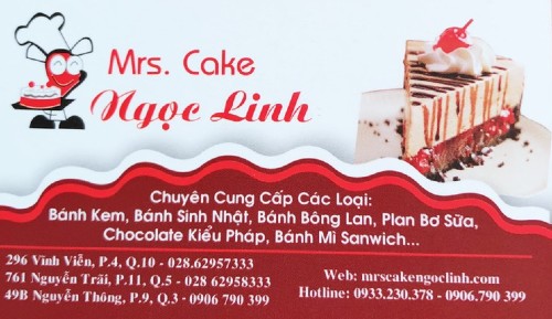 Mrs Cake Ngọc Linh - Tiệm Bánh Kem Ngon Quận 10 4(1)