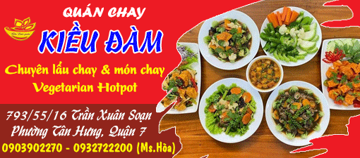 9 - 1402-12- Quán Chay Kiều Đàm - Quán Chay Ngon Quận 7