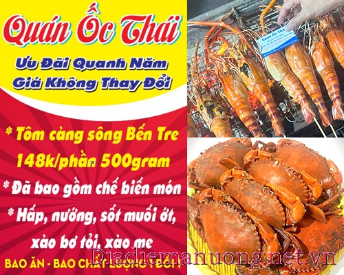 Quán Ốc Thái Lê Sao Tân Phú