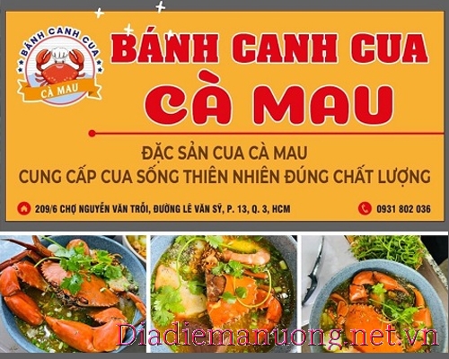 Quán Bánh Canh Cua Cà Mau Chợ Nguyễn Văn Trỗi