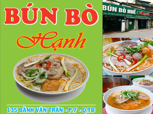 Bún Bò Huế Hạnh - Toplist 10 Quán Bún Bò Huế Ngon Sài Gòn!