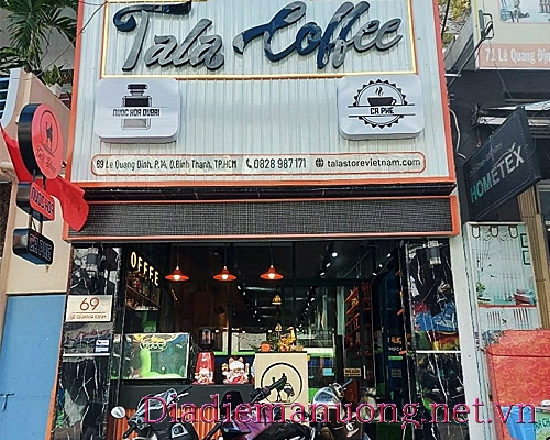 Quán Cafe - Nước Hoa Du Bai Lê Quang Định Bình Thạnh