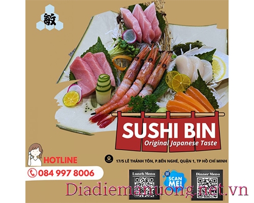 Sushi BIN Quán Sushi Ngon Quận 1