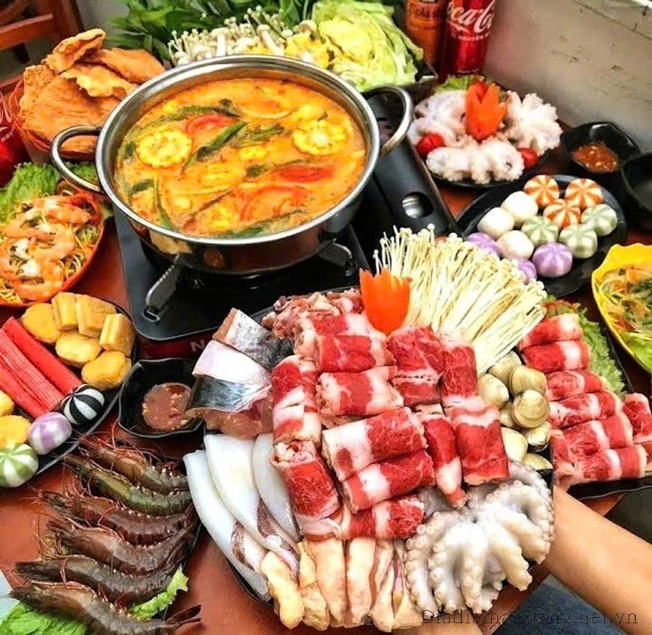 Quán lẩu nướng ngon tại Vũ Miên