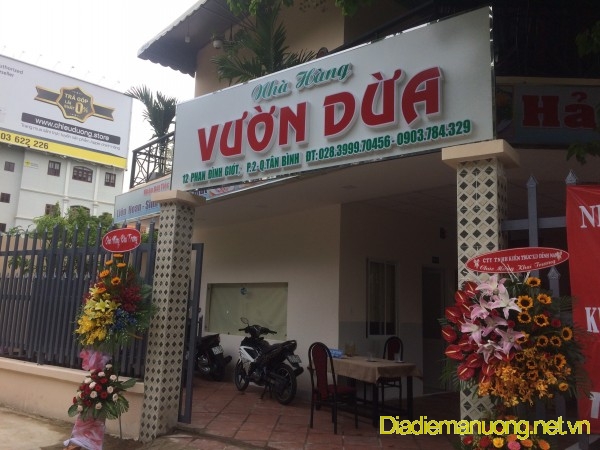 Nhà hàng Vườn Dừa - Nhà Hàng Hải Sản, Đặc Sản Ngon Quận Tân Bình