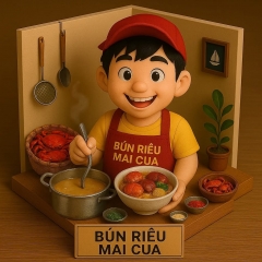 BÚN RIÊU MAI CUA ĐỈNH NÓC KỊCH TRẦN
