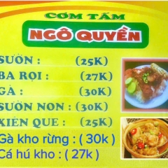 Quán Cơm Tấm Ngô Quyền Làng Đại Học Thủ Đức, Quán Cơm Tấm Ngon Làng Đại Học Quốc Gia