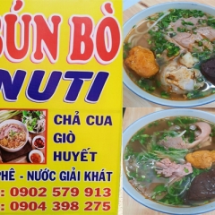 Bún Bò Nuti Quán Bún Bò Ngon Gò Vấp