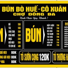 Quán Bún Bò Huế Cô Xuân Thảo Điền Quận 2
