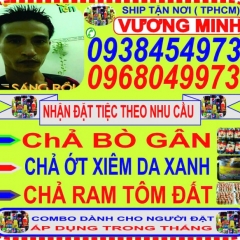 Cung Cấp Chả Bò Gân, Chả Ớt Xiêm Da Xanh, Chả Ram Tôm Đất