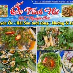 Ốc Trinh Nữ Quán Ốc Hải Sản Nướng Lẩu Ngon Tân Phú