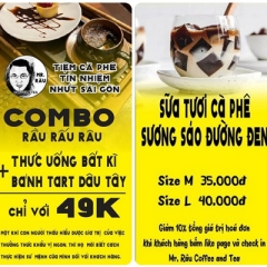 Mr Râu Coffee Tea Cách Mạng Tháng 8 Tân Bình