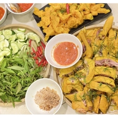 Bắp Dung Food Gà Thả Đồi Ủ Muối, Giò Heo Hun Khói, Há Cảo Và Các Món Ăn Vặt
