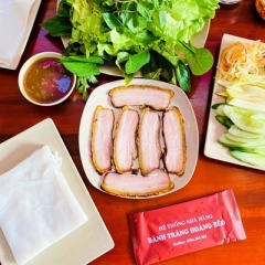 Quán Bánh Tráng Thịt Heo Hoàng Bèo Ở Sài Gòn