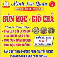 Quán Bún Mọc Giò Chả Kim Sơn Quận Tân Phú