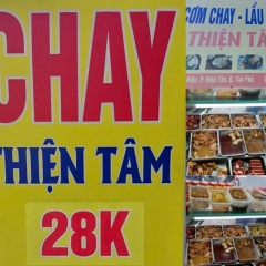 Quán Chay Ngon Quận Tân Phú - Quán Chay Thiện Tâm Tô Hiệu Tân Phú