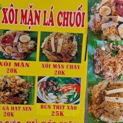 Quán Xôi Mặn Lá Chuối - Xôi Chay Lá Chuối Ngon Ở Quận 5