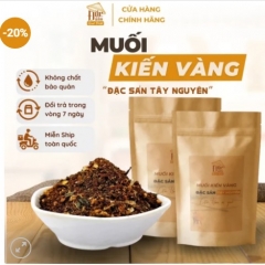 MUỐI KIẾN VÀNG KHÔ – GIA VỊ ĐỘC ĐÁO CỦA TÂY NGUYÊN KHÔNG THỂ BỎ LỠ