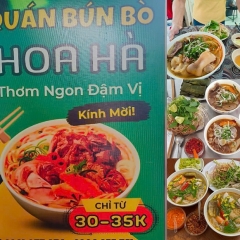 Quán Bún Bò Hoa Hà Chung Cư Trần Quốc Thảo Quận 3