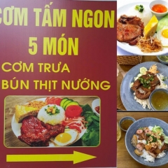 Quán Cơm Tấm Ngon Khu Sân Bay Tân Bình