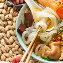 BÁNH CANH CUA LONG LA HÁN 