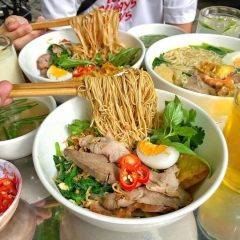 MÌ SPAGHETTI- MÌ NUI XÀO BÒ 