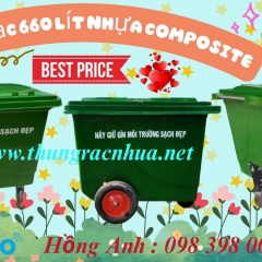 Cần mua thùng rác Composite 660L?