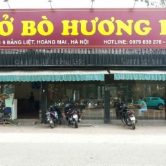 Phở bò khu vực Linh Đàm