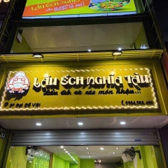 Lẩu ếch măng cay tại Hai Bà Trưng