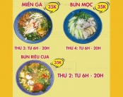 Quán Bún Riêu Cua Tóp Mỡ Miến Lươn Trộn Miến Gà Ngon Quận 1