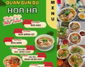Quán Bún Bò Hoa Hà Chung Cư Trần Quốc Thảo Quận 3
