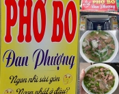 Quán Phở Bò Đan Phượng Cư Xá Phú Lâm Quận 6