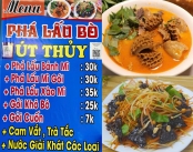 Quán Phá Lấu Bò Út Thủy Bùi Đình Túy Bình Thạnh