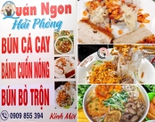 Quán Ngon Hải Phòng - Bún Cá Cay Bún Bò Trộn Bánh Cuốn Nóng