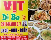 Quán Cháo Bún Miến Gỏi Vit Dì Ba Quận 8