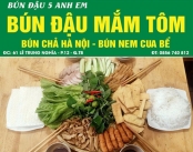 Quán Bún Đậu Mắm Tôm, Bún Chả Hà Nội, Bún Nem Cua Bể Ngon Tân Bình