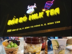 Đầu Bò Milk Tea Quán Trà Sữa Ngon Bình Tân