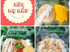 Xôi Mẹ Nấu Xôi Mặn Ăn Sáng, Xôi Chay Muối Mè, Xôi Xoài Ăn Xế