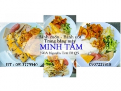 Bánh Cuốn Minh Tâm - Quán Bánh Cuốn Ngon Quận 5