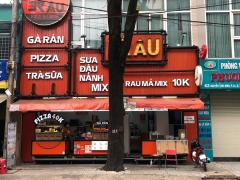 3 Râu Nguyễn Thái Bình Gà Rán Pizza Trà Sữa Rau Má Mix