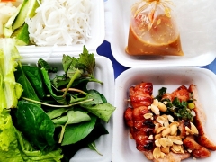 Nem Nướng Cô Diệu Bún Nem Nướng Nem Cuốn Phần