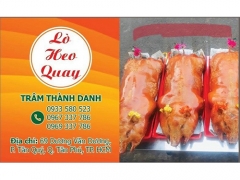 Heo Tây Nguyên Heo Quay 5 Món Heo Mẹt Ngon Tân Phú