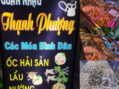 Quán Nhậu Thạnh Phượng Quán Ốc Hải Sản Lẩu Nướng Ngon Tân Phú