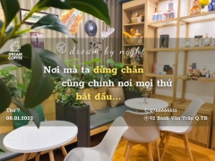 Dream Coffee - Quán Cafe Bánh Ngọt Ngon Tân Bình