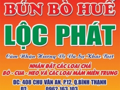 Bún Bò Huế Lộc Phát Quán Bún Bò Huế Ngon Bình Thạnh