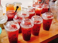 Tiệm Trà Đà Lạt Tea Trà Dâu Trà Đào Trà Vải